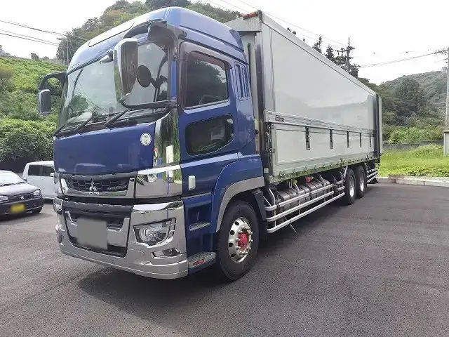 三菱 スーパーグレート 大型 冷凍冷蔵 冷凍ウイング ハイルーフ の中古トラック【車両No.174819】