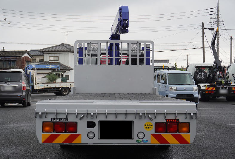 三菱 ファイター 中型/増トン 車両重機運搬 4段クレーン ラジコン｜画像3