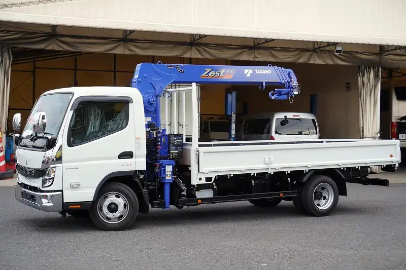 三菱 キャンター 小型 クレーン付 4段 ラジコン の中古トラック【車両No.174711】