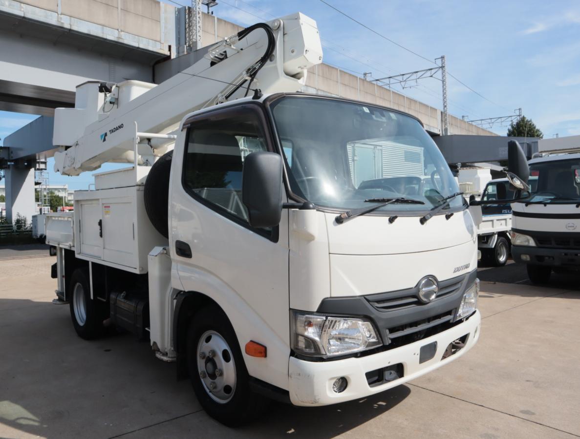 日野 デュトロ 小型 高所・建柱車 高所作業車 電工仕様の中古トラック画像2