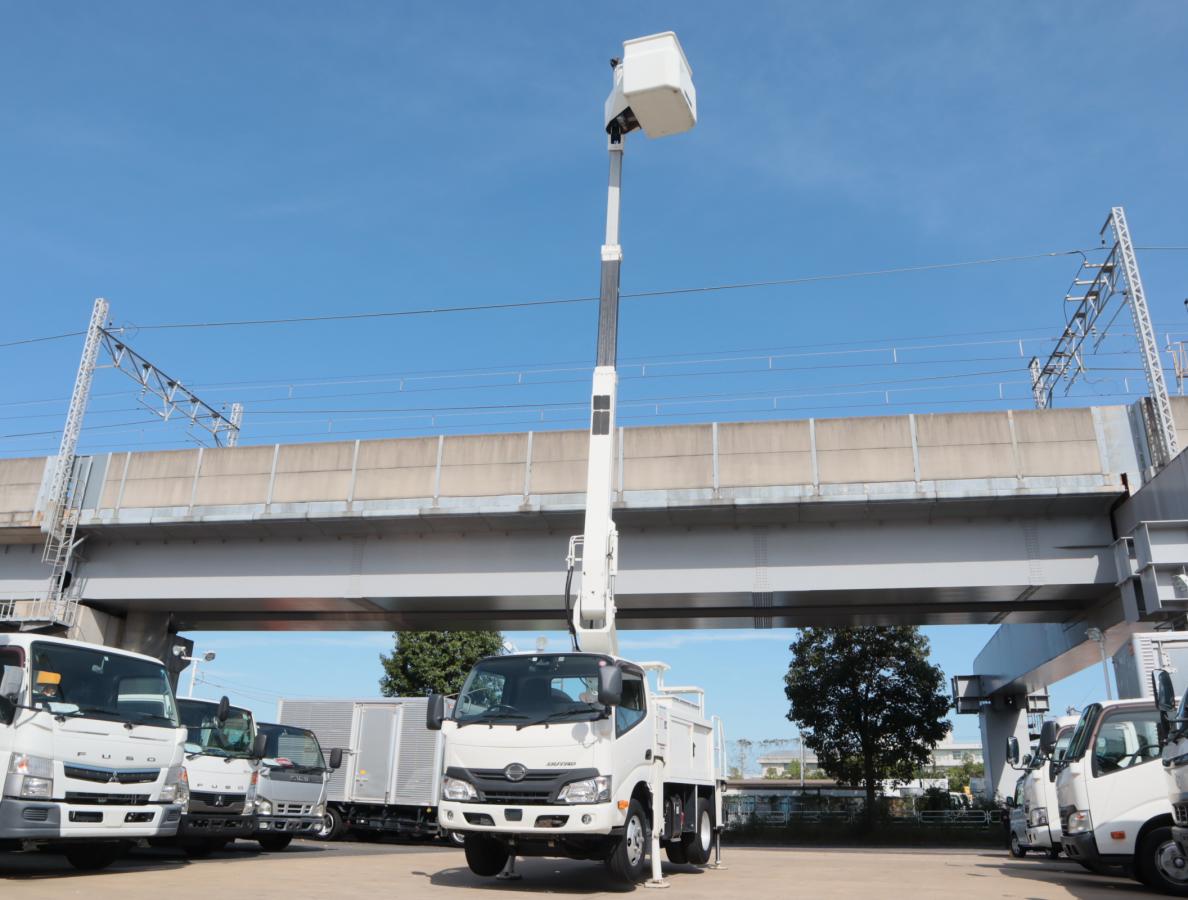 日野 デュトロ 小型 高所・建柱車 高所作業車 電工仕様の中古トラック画像10