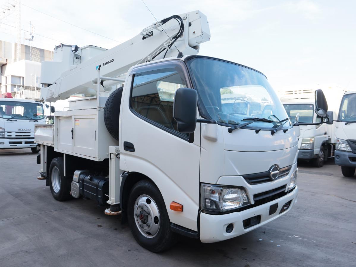 日野 デュトロ 小型 高所・建柱車 高所作業車 電工仕様｜画像2