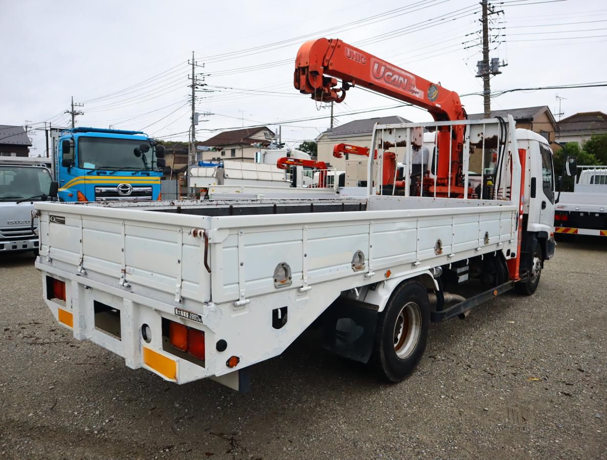 いすゞ フォワード 中型/増トン 車両重機運搬 3段クレーン ラジコン｜画像2