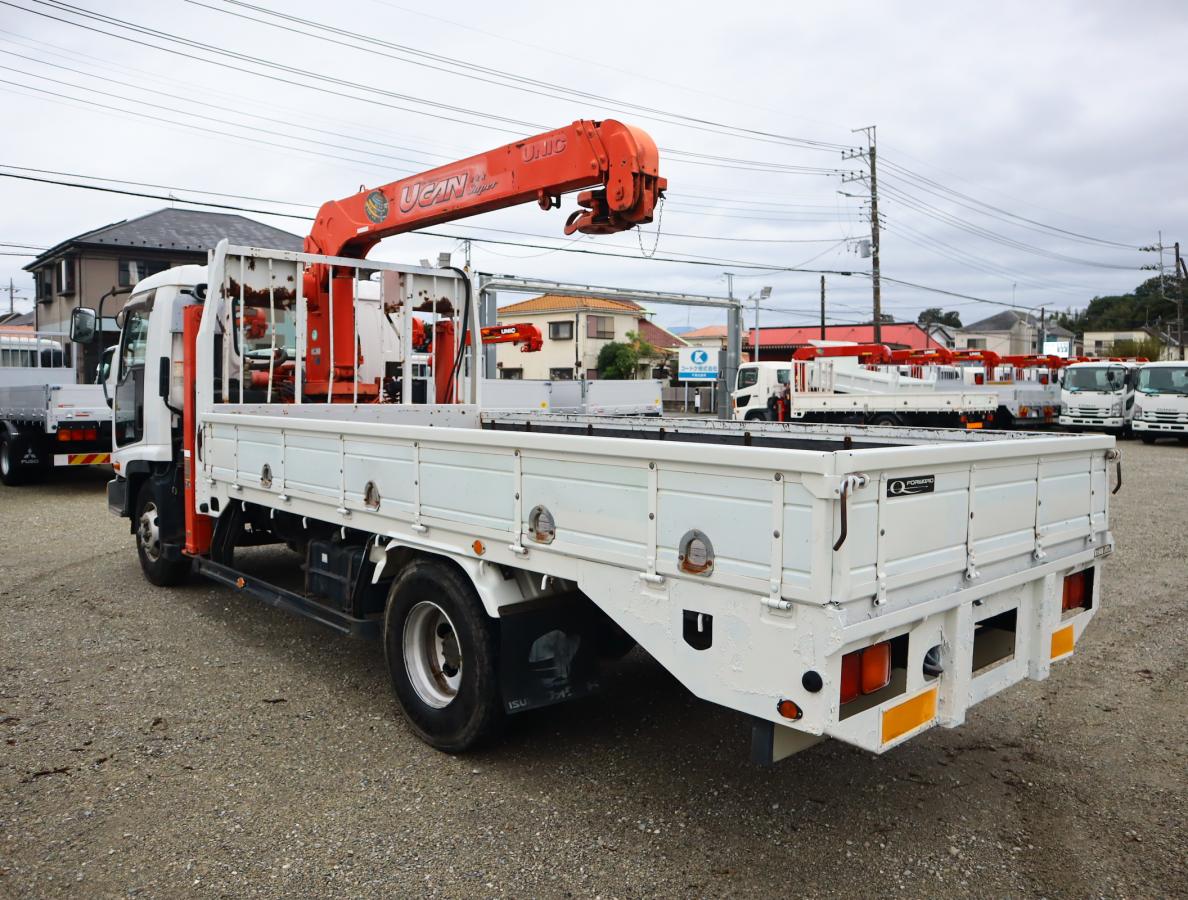 いすゞ フォワード 中型/増トン 車両重機運搬 3段クレーン ラジコン｜画像4