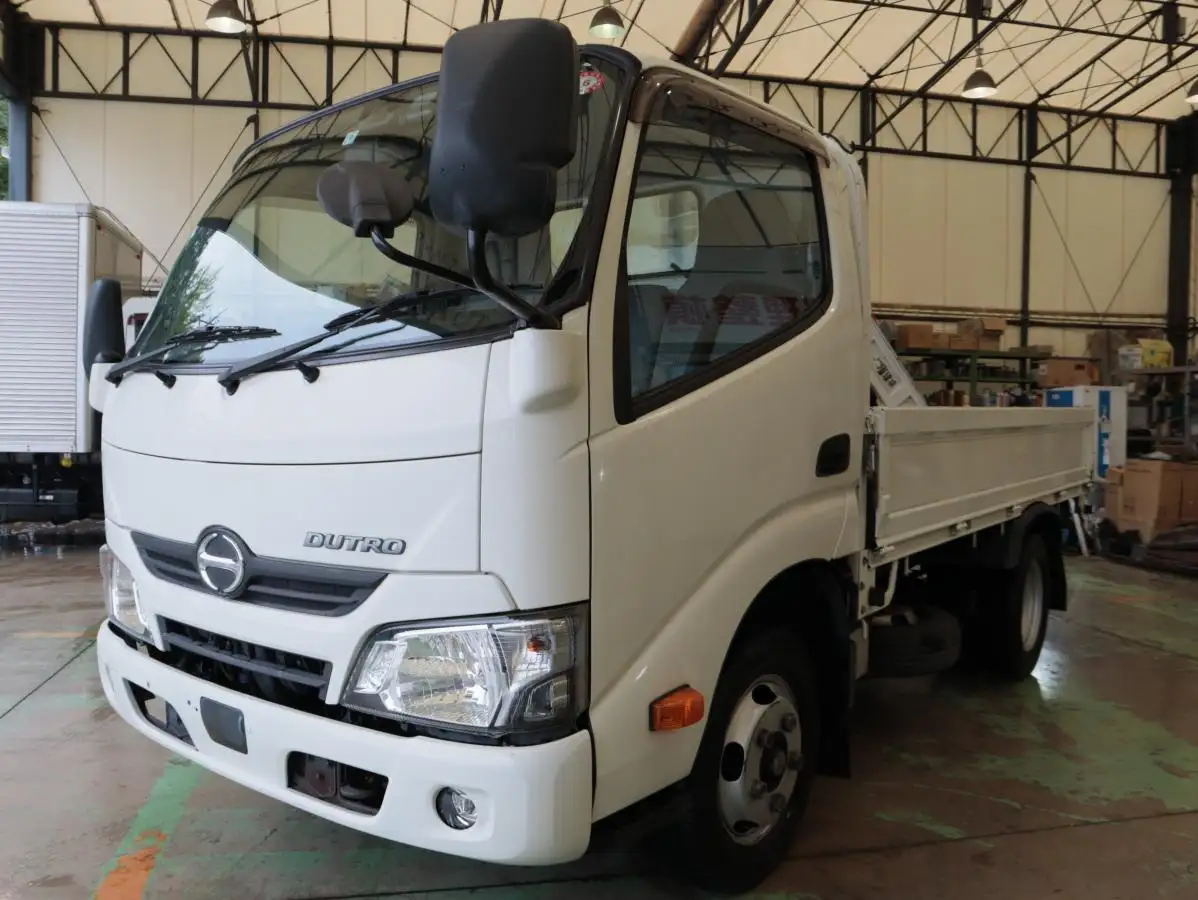 日野 デュトロ 小型 平ボディ 床鉄板 TKG-XZC605M の中古トラック【車両No.174762】