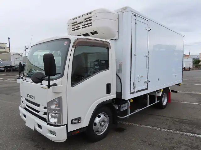 いすゞ エルフ 小型 冷凍冷蔵 床アルミ サイドドア の中古トラック【車両No.174447】