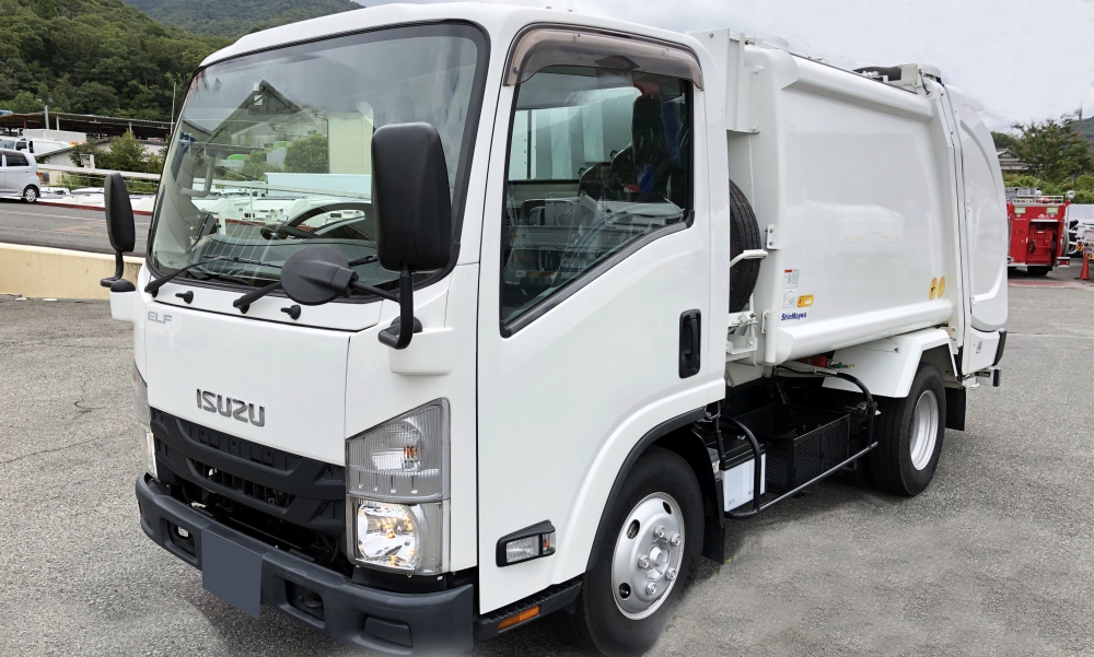 いすゞ エルフ 小型 パッカー車(塵芥車) プレス式 TPG-NMR85N｜画像1