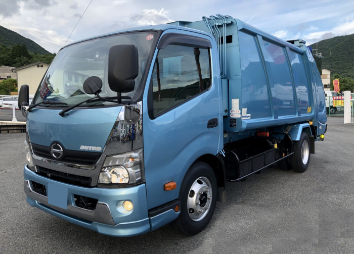 日野 デュトロ 小型 パッカー車(塵芥車) プレス式 TKG-XZU710M｜画像1