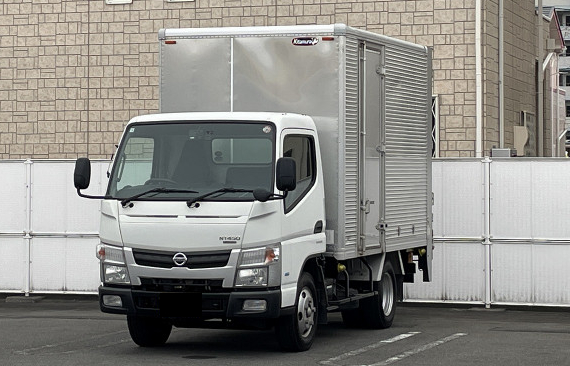 日産 アトラス 小型 アルミバン パワーゲート サイドドア｜画像1