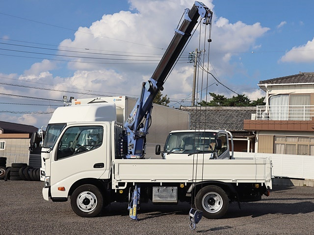 日野 デュトロ 小型 クレーン付き(ユニック) 横置簡易クレーン 4段の中古トラック画像9