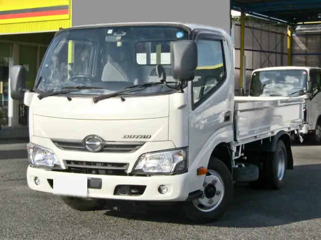 日野 デュトロ 小型 平ボディ 床鉄板 TKG-XZC600M の中古トラック【車両No.174770】
