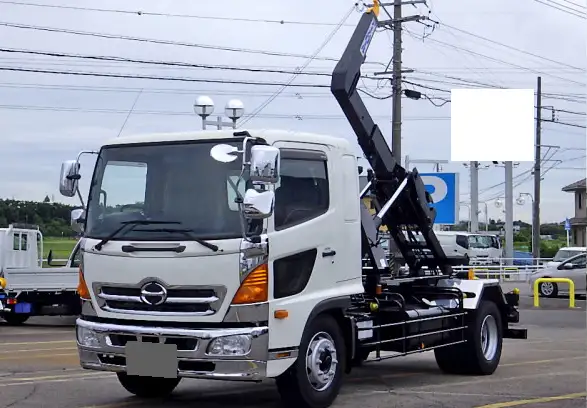 日野 レンジャー 中型/増トン アームロール ツインホイスト ベッド の中古トラック【車両No.174786】