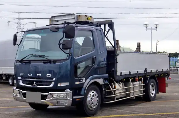 三菱 ファイター 中型/増トン 平ボディ 床鉄板 アルミブロック の中古トラック【車両No.174795】