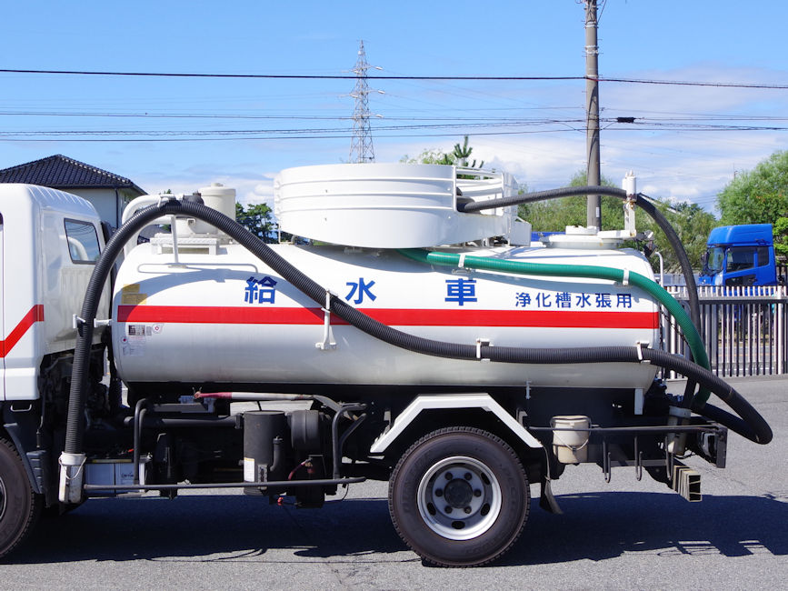 三菱 キャンター 小型 タンク車 バキューム SKG-FEB90｜画像6