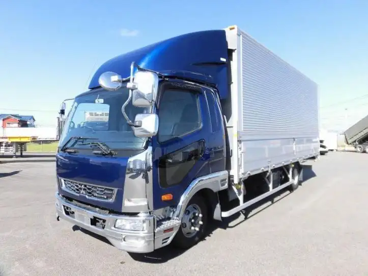 三菱 ファイター 中型/増トン ウイング エアサス ベッド の中古トラック【車両No.174547】
