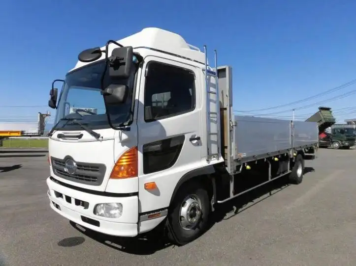日野 レンジャー 中型/増トン 平ボディ アルミブロック ベッド の中古トラック【車両No.174541】