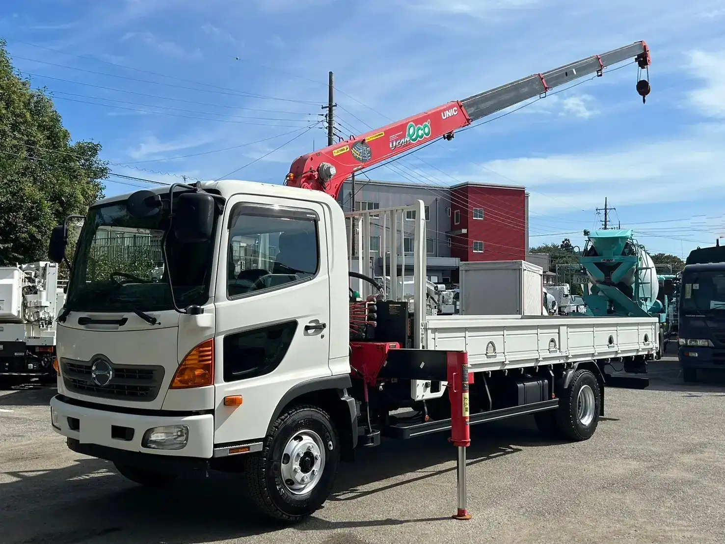 日野 レンジャー 中型/増トン クレーン付 4段 ラジコン の中古トラック【車両No.174937】