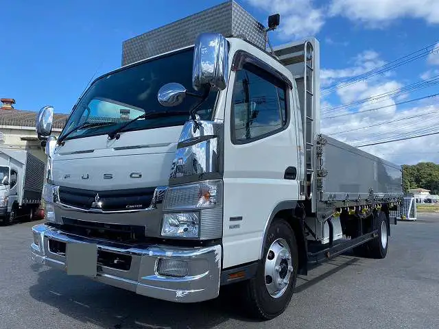 三菱 キャンター 小型 平ボディ アルミブロック カスタム の中古トラック【車両No.174949】