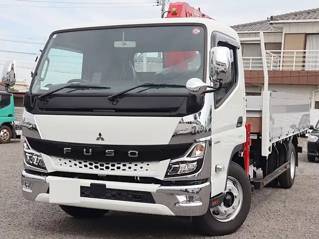 三菱 キャンター 小型 クレーン付 アルミブロック 4段 の中古トラック【車両No.174998】