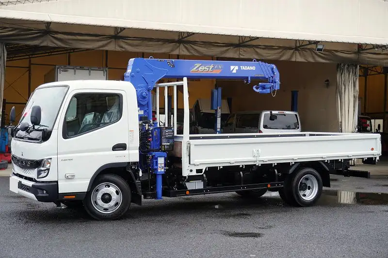 三菱 キャンター 小型 クレーン付 4段 ラジコン の中古トラック【車両No.175084】