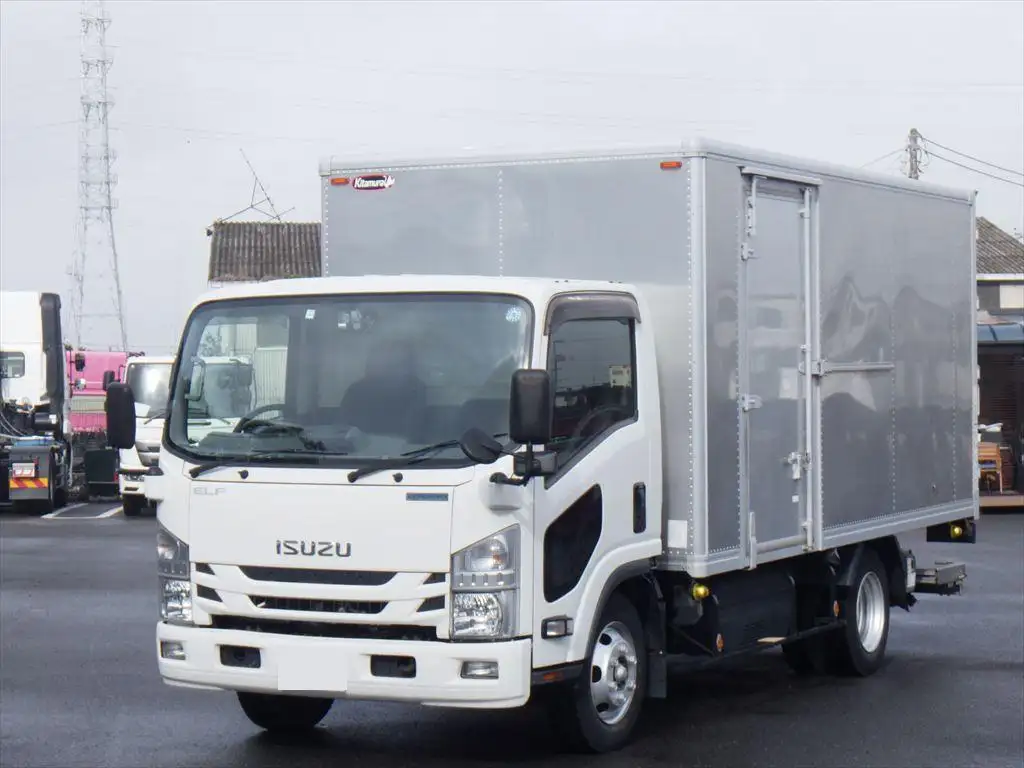 いすゞ エルフ 小型 アルミバン パワーゲート サイドドア の中古トラック【車両No.175213】