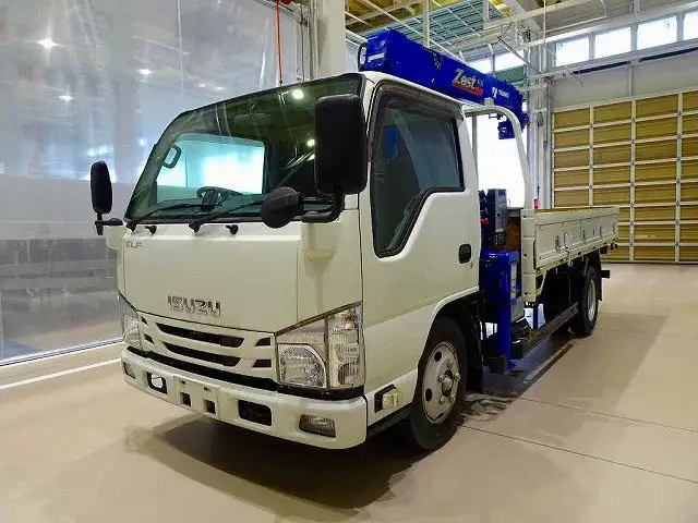 いすゞ エルフ 小型 クレーン付 3段 ラジコン の中古トラック【車両No.175017】