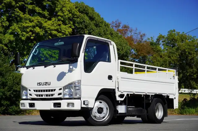 いすゞ エルフ 小型 平ボディ パワーゲート 床鉄板 の中古トラック【車両No.175209】