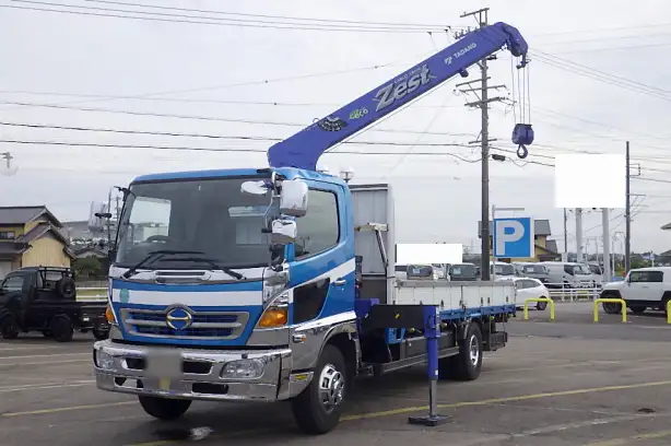 日野 レンジャー 中型/増トン クレーン付 4段 ラジコン の中古トラック【車両No.175145】