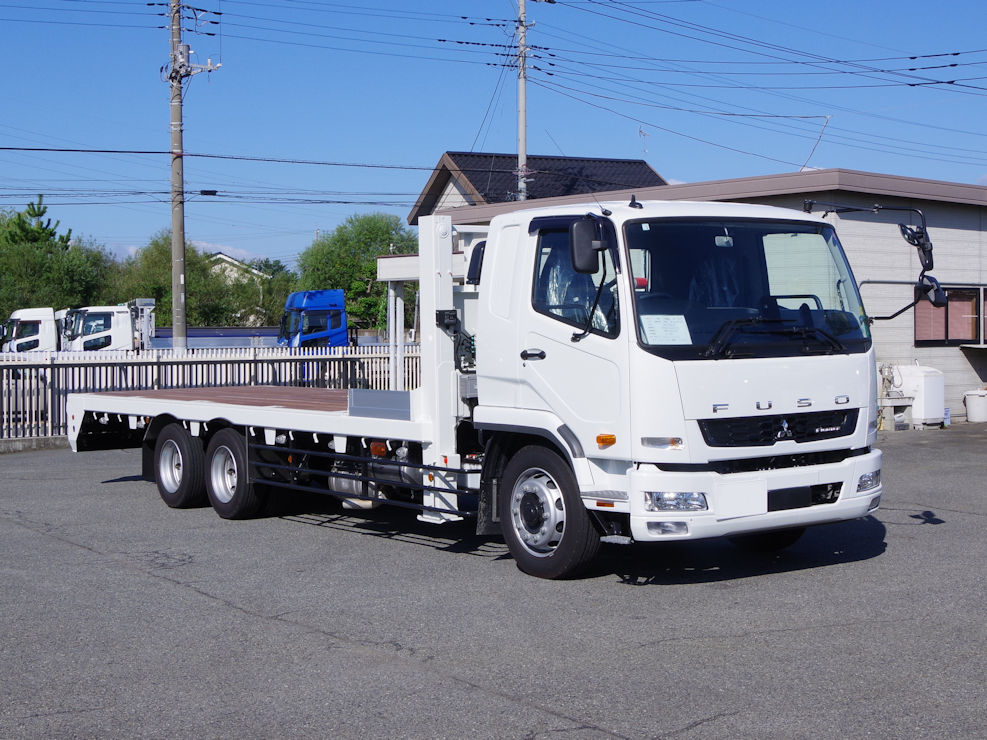 三菱 ファイター 中型/増トン 車両重機運搬 ラジコン ウインチの中古トラック画像2