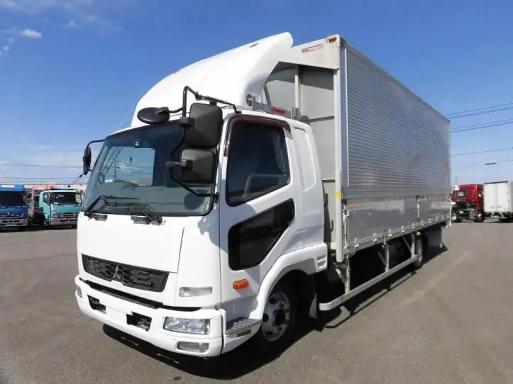 三菱 ファイター 中型/増トン ウイング エアサス ベッド の中古トラック【車両No.175430】