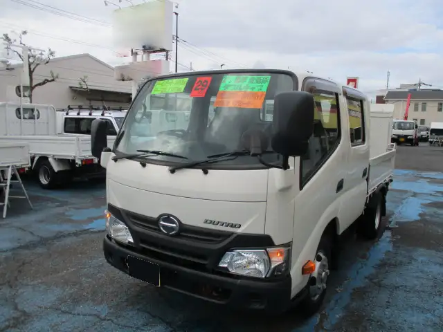 日野 デュトロ 小型 平ボディ Wキャブ パワーゲート の中古トラック【車両No.175452】