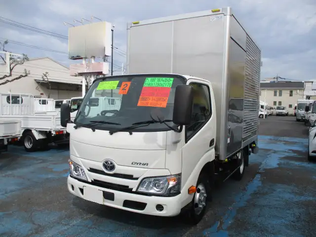 トヨタ ダイナ 小型 アルミバン サイドドア 2RG-XZU605 の中古トラック【車両No.175458】