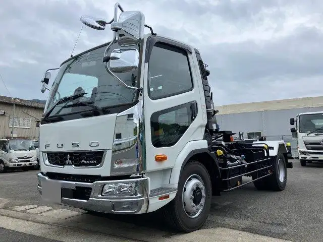 三菱 ファイター 中型/増トン アームロール ツインホイスト 2KG-FK72FZ の中古トラック【車両No.175292】