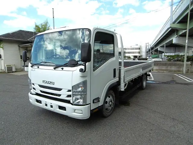 いすゞ エルフ 小型 平ボディ 床鉄板 TPG-NPR85AR の中古トラック【車両No.175442】
