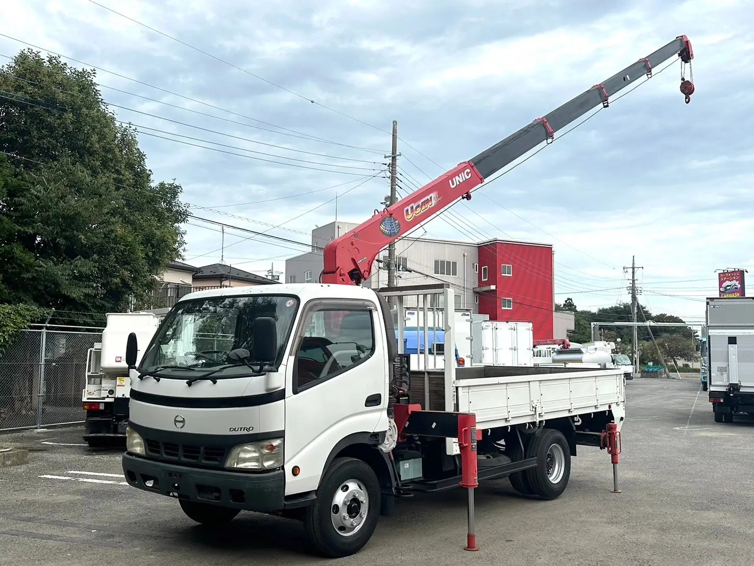 日野 デュトロ 小型 クレーン付き(ユニック) 5段 ラジコン｜画像1