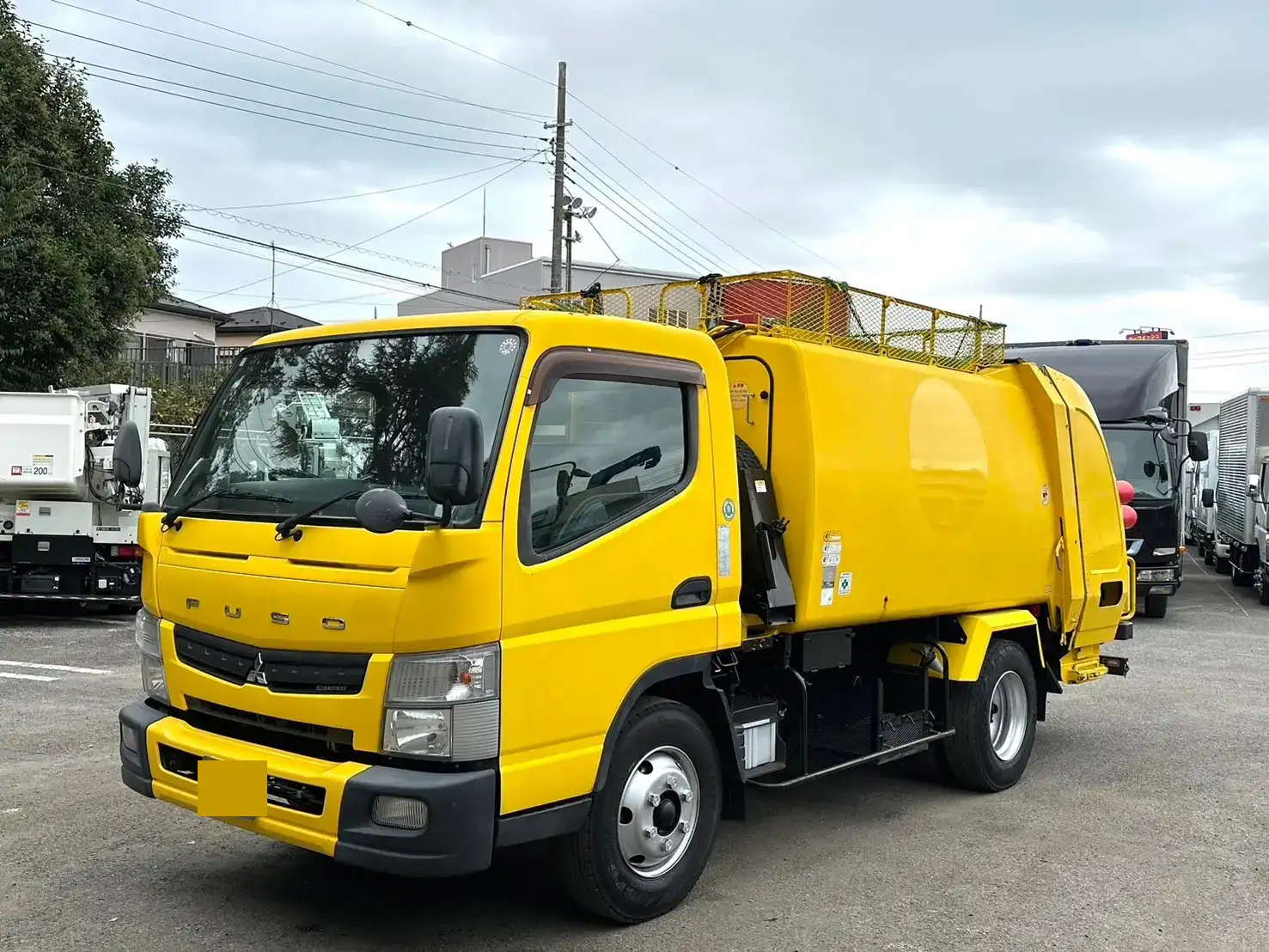 三菱 キャンター 小型 パッカー車 プレス式 TKG-FEB90 の中古トラック【車両No.175352】