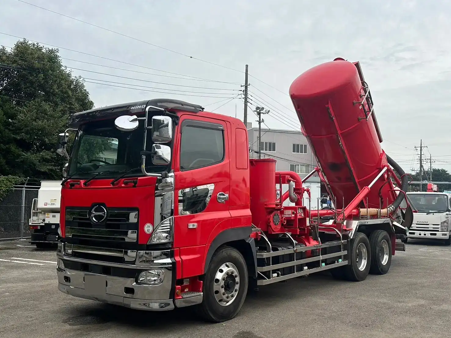 日野 プロフィア 大型 タンク車 バキューム QKG-FS1AREA の中古トラック【車両No.175358】