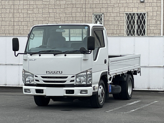 いすゞ エルフ 小型 平ボディ TRG-NJS85A H27｜画像1