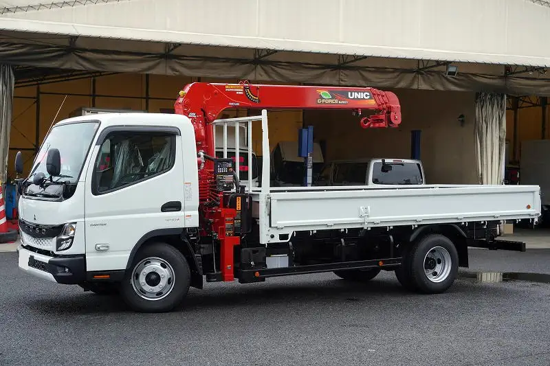 三菱 キャンター 小型 クレーン付 4段 ラジコン の中古トラック【車両No.175633】