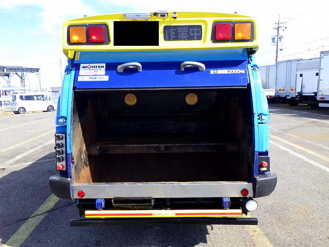 三菱 キャンター 小型 パッカー車(塵芥車) 巻き込み式 回転ダンプ式の中古トラック画像4