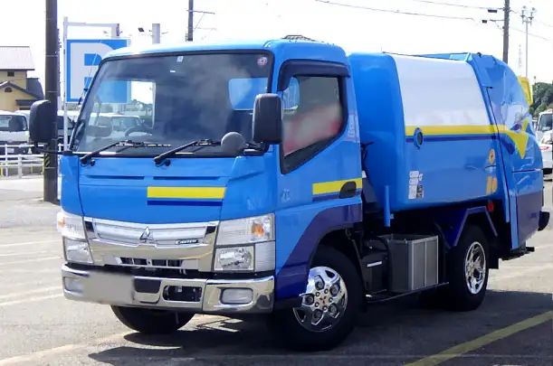 三菱 キャンター 小型 パッカー車 巻き込み式 回転ダンプ式 の中古トラック【車両No.175685】