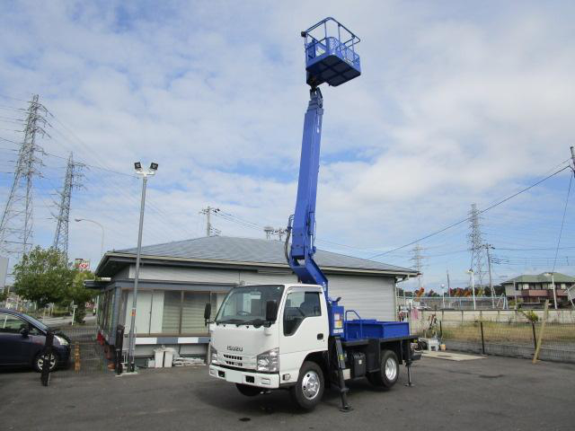 いすゞ エルフ 小型 高所・建柱車 高所作業車 ｜画像6