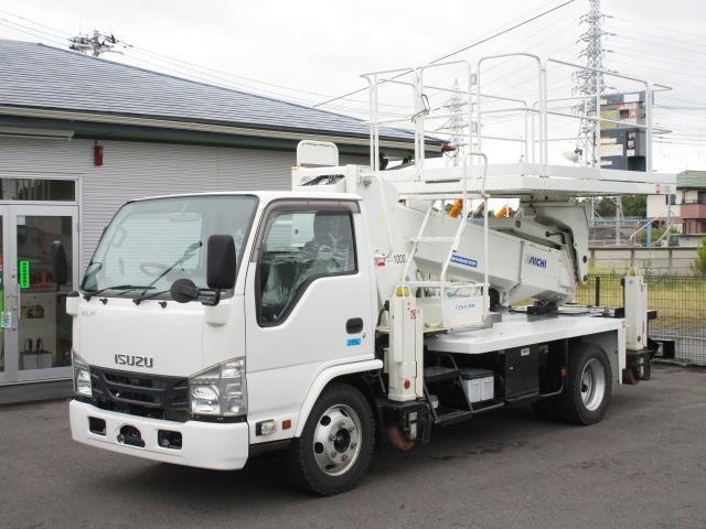 いすゞ エルフ 小型 高所・建柱車 高所作業車 TKG-NKR85YN｜画像1