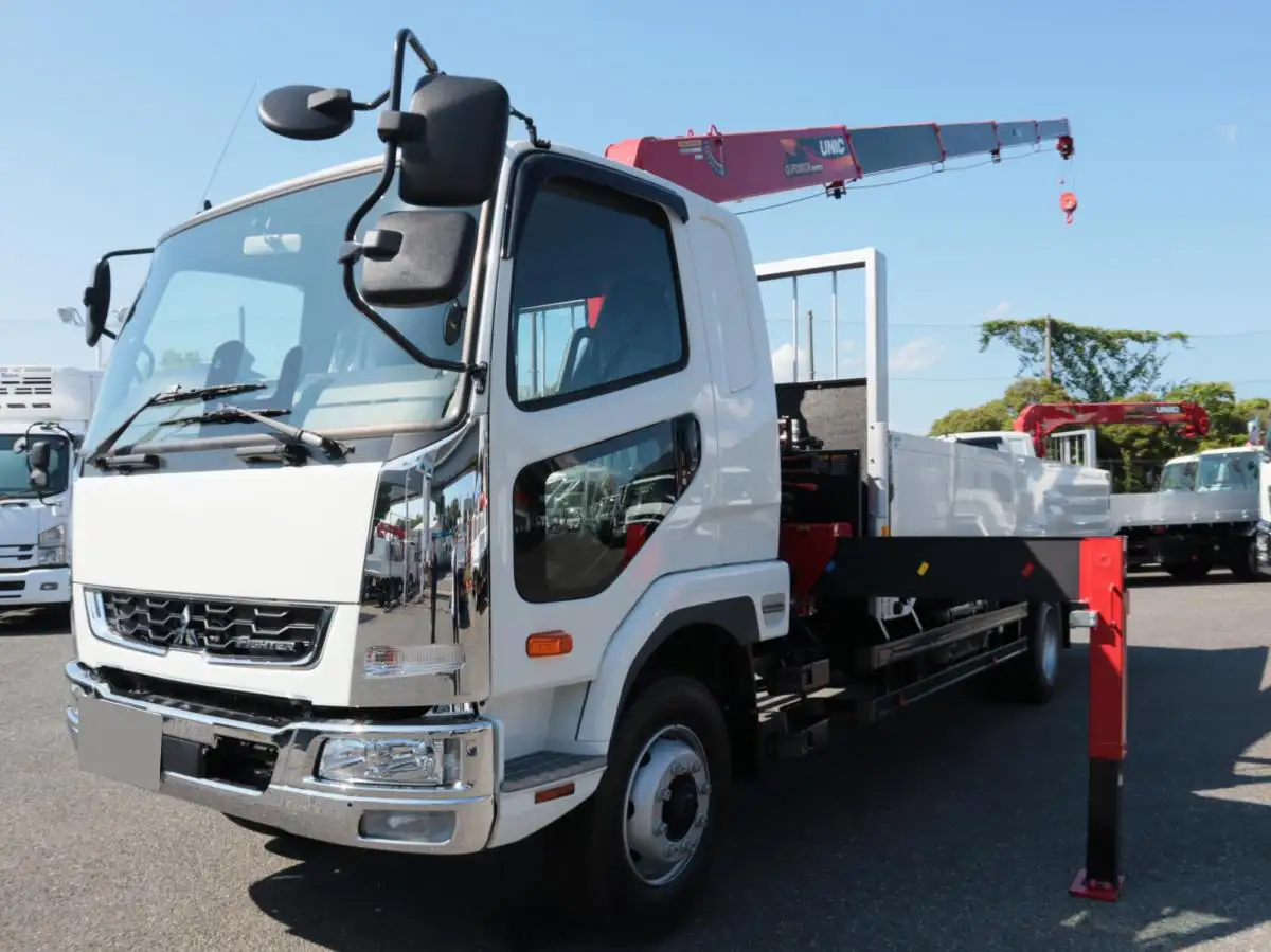 三菱 ファイター 中型/増トン クレーン付 アルミブロック 5段 の中古トラック【車両No.175526】
