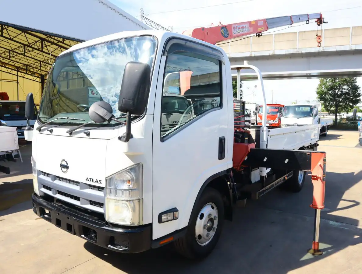 日産 アトラス 小型 クレーン付 4段 ラジコン の中古トラック【車両No.175519】
