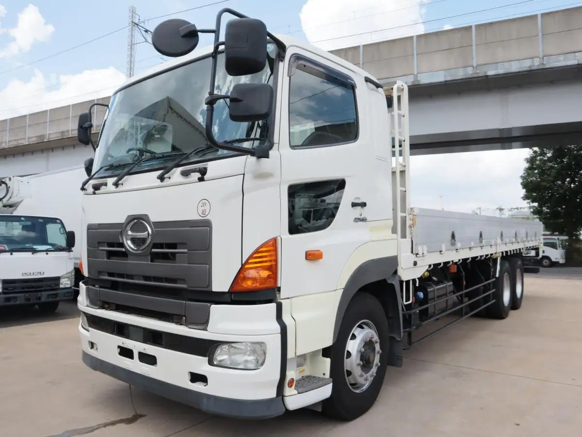 日野 プロフィア 大型 平ボディ アルミブロック ベッド の中古トラック【車両No.175521】