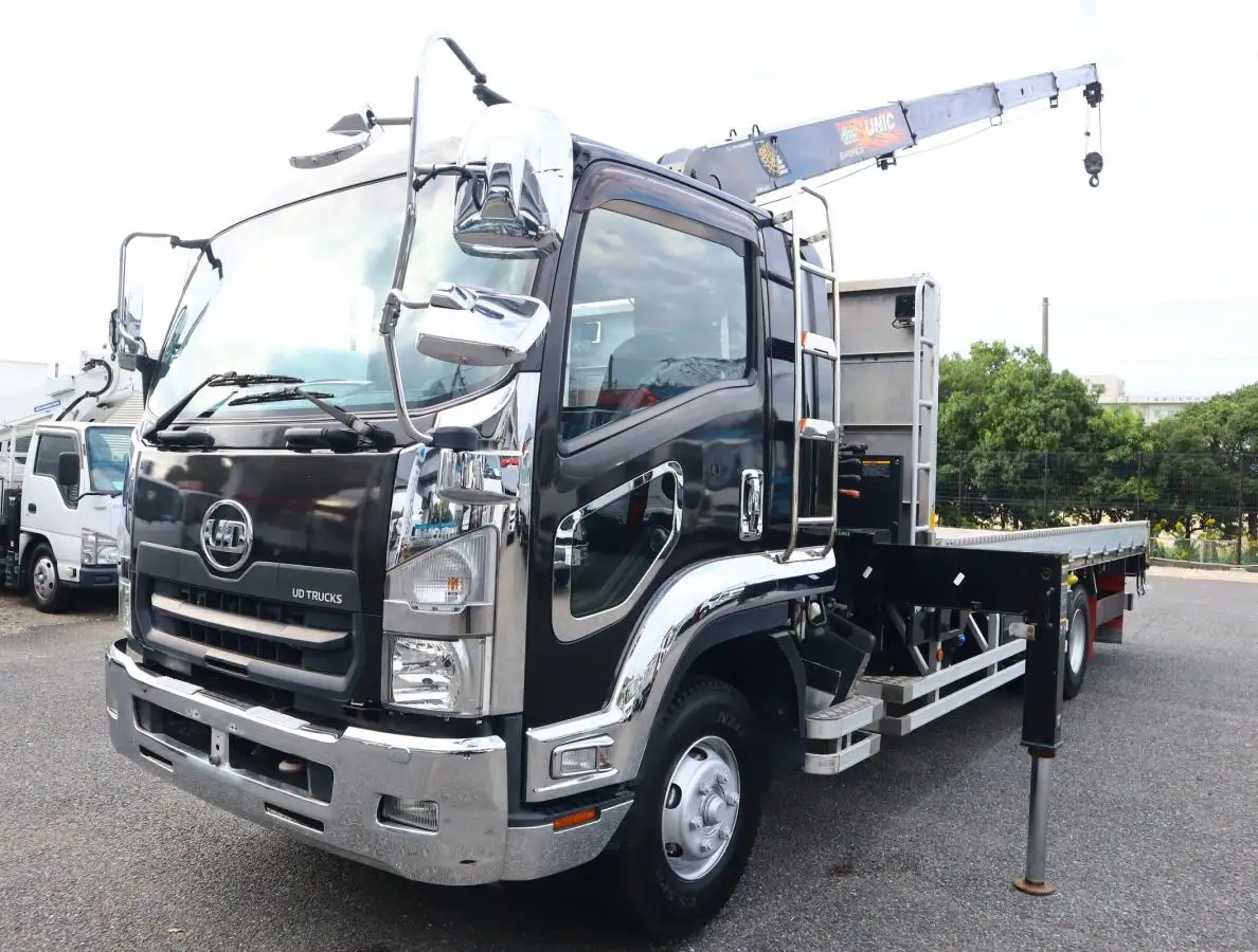 日産UD コンドル 中型/増トン クレーン付 アルミブロック 4段 の中古トラック【車両No.175516】