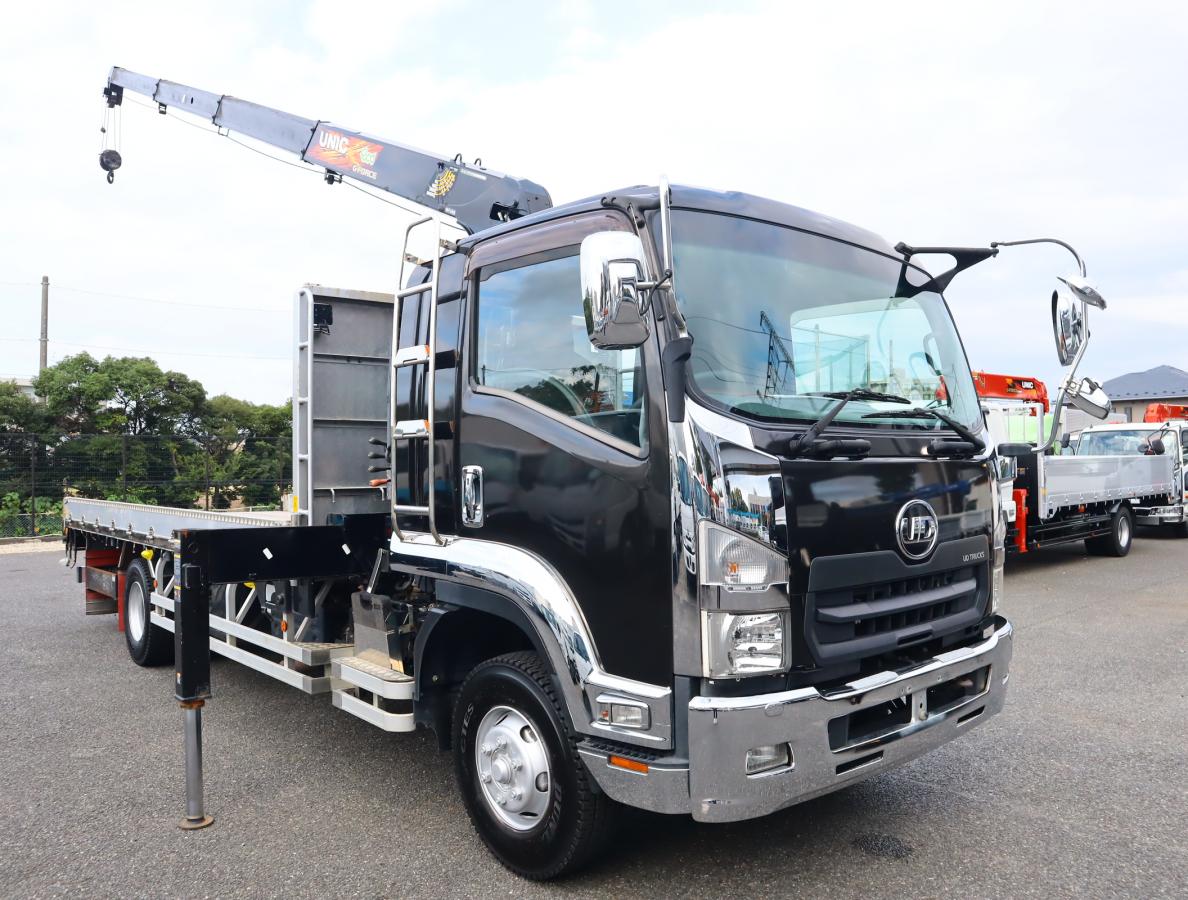 日産UD コンドル 中型/増トン クレーン付き(ユニック) アルミブロック 4段｜画像2