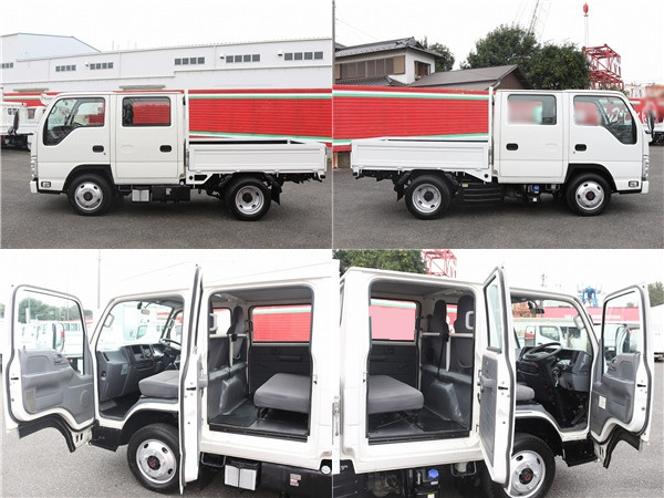 日産 アトラス 小型 平ボディ Wキャブ(ダブルキャブ) 床鉄板の中古トラック画像6