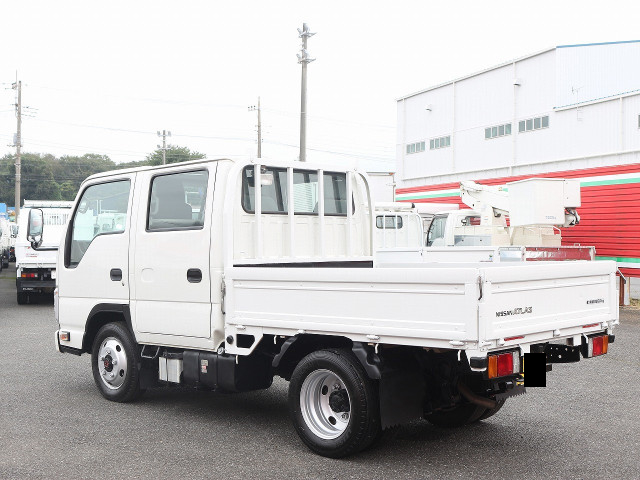 日産 アトラス 小型 平ボディ Wキャブ(ダブルキャブ) 床鉄板の中古トラック画像5